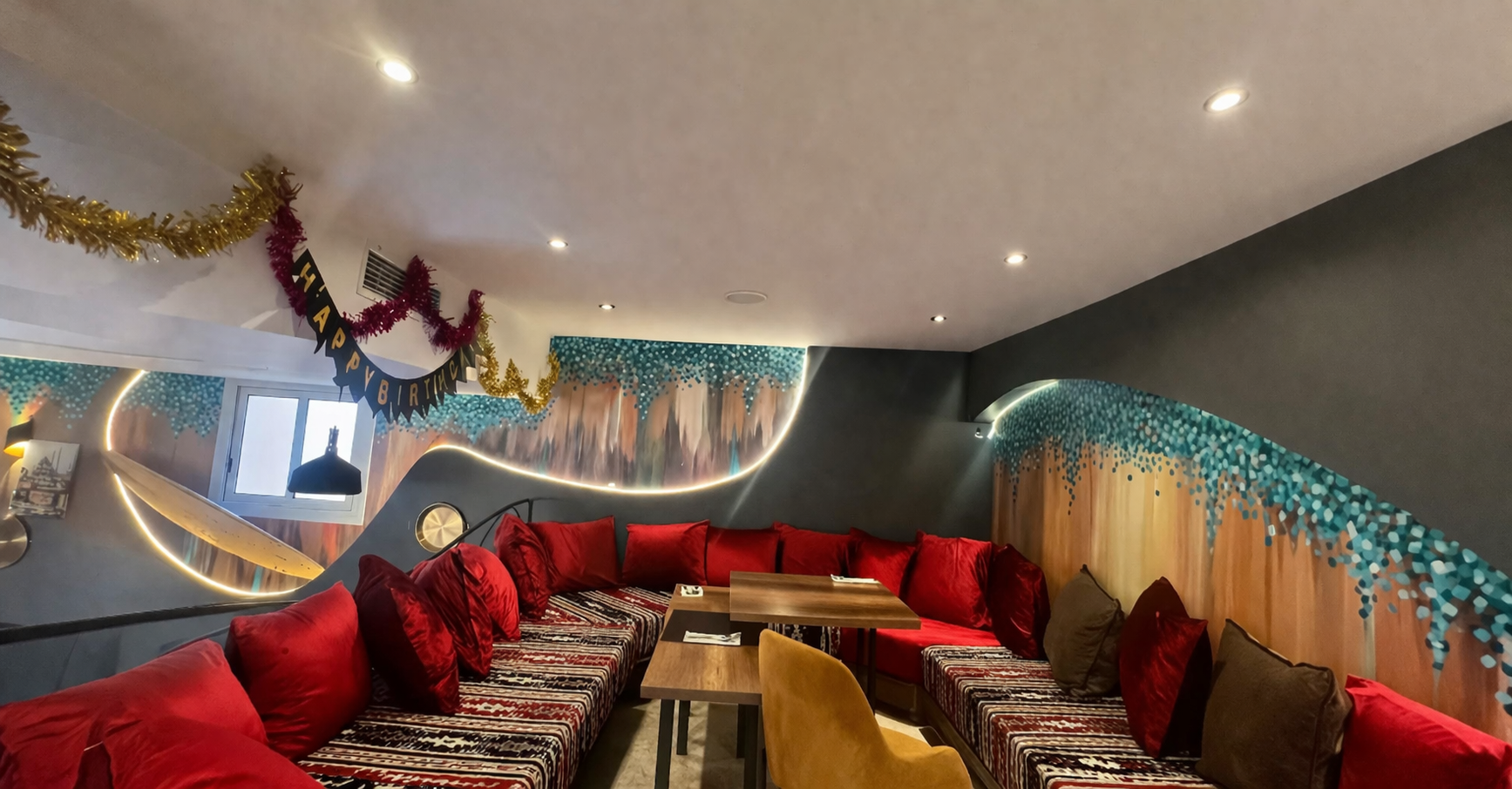 Intérieur du restaurant